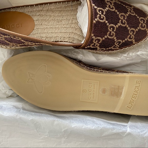 Authentic Gucci GG Heritage Espadrilles - Picture 2 of 5